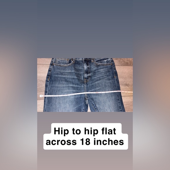 Willow + Root High Rise Mom Denim Jeans Size 26 Medium Wash - Picture 5 of 9